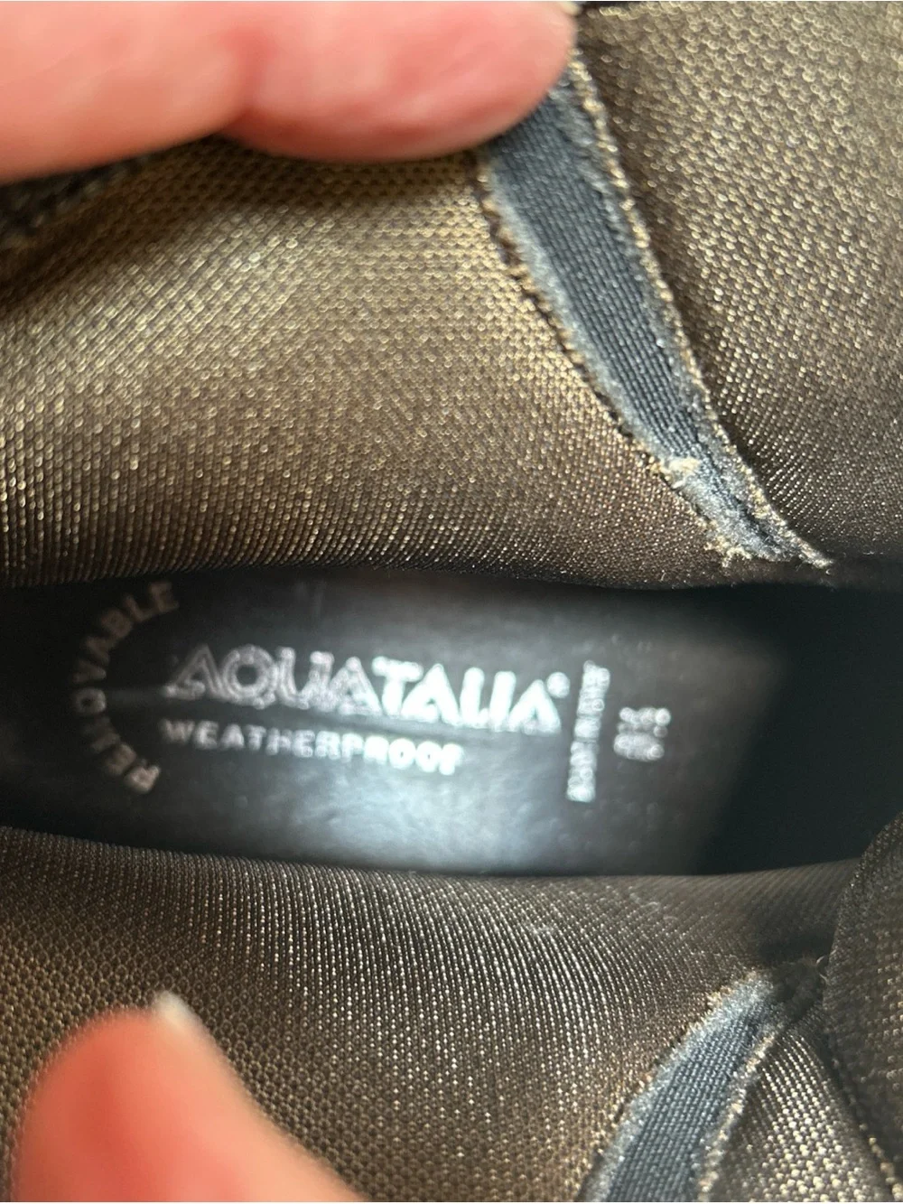 Aquatalia weatherproof boots